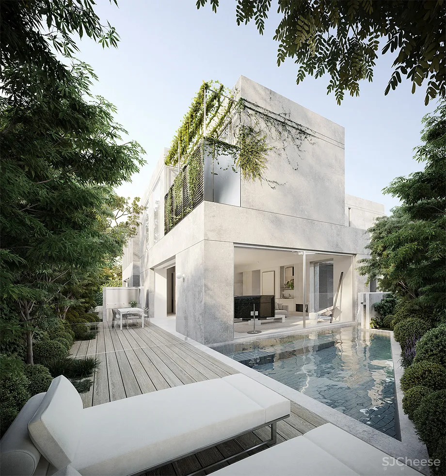 小而美的公寓楼,简约又有细节,这才叫高级!