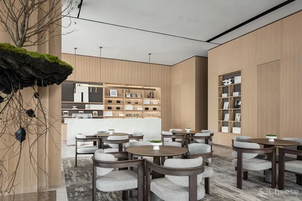 奥迅设计新作丨肇庆方直亚汀公馆售楼部