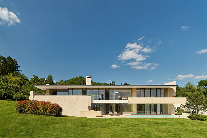 德国建筑师设计的别墅,混凝土又被玩出新花样