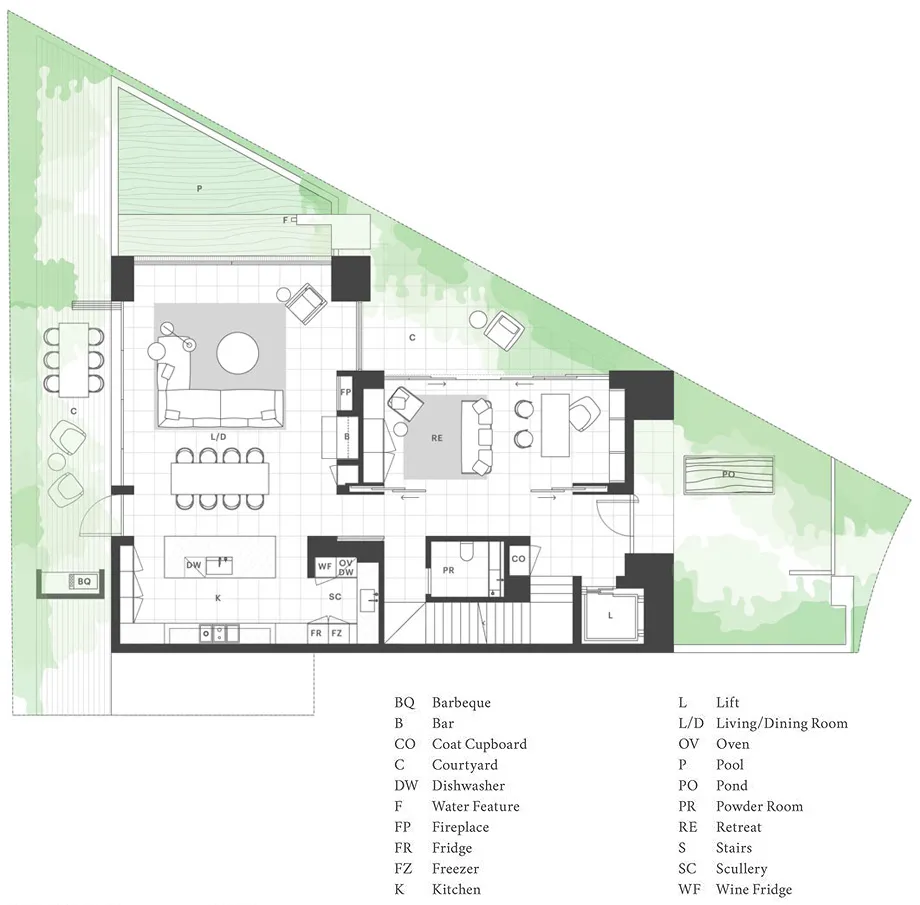 小而美的公寓楼,简约又有细节,这才叫高级!