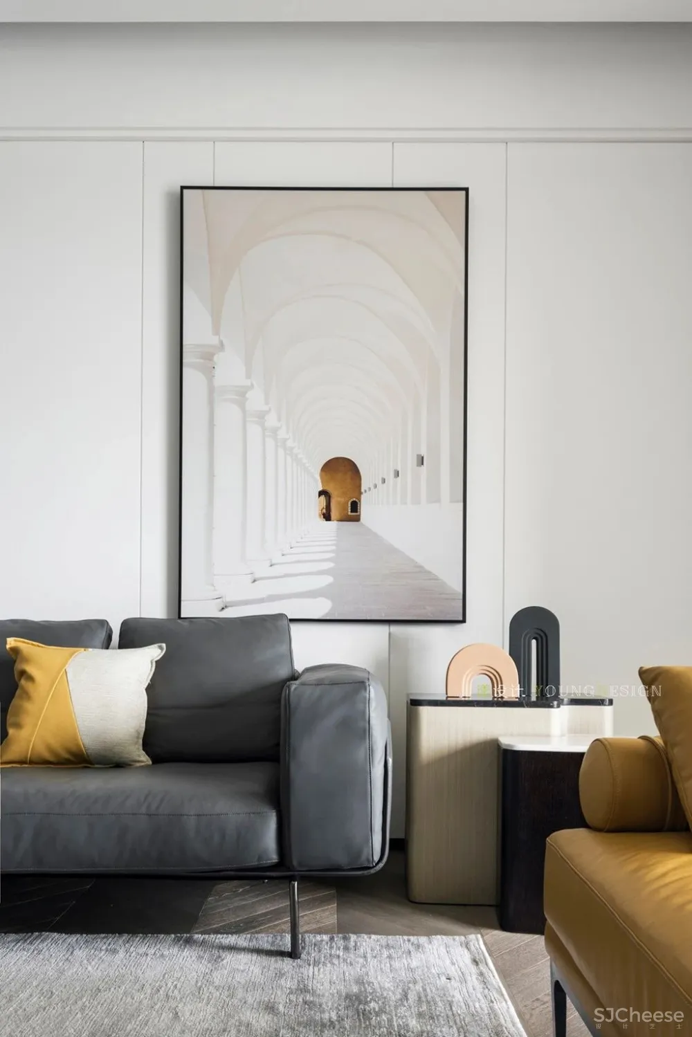 300㎡大平层极简风,你敢这样装修? 漾设计