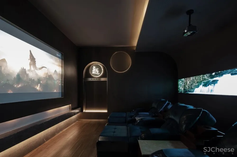 用当代艺术展现理想休闲生活画卷 墨高设计