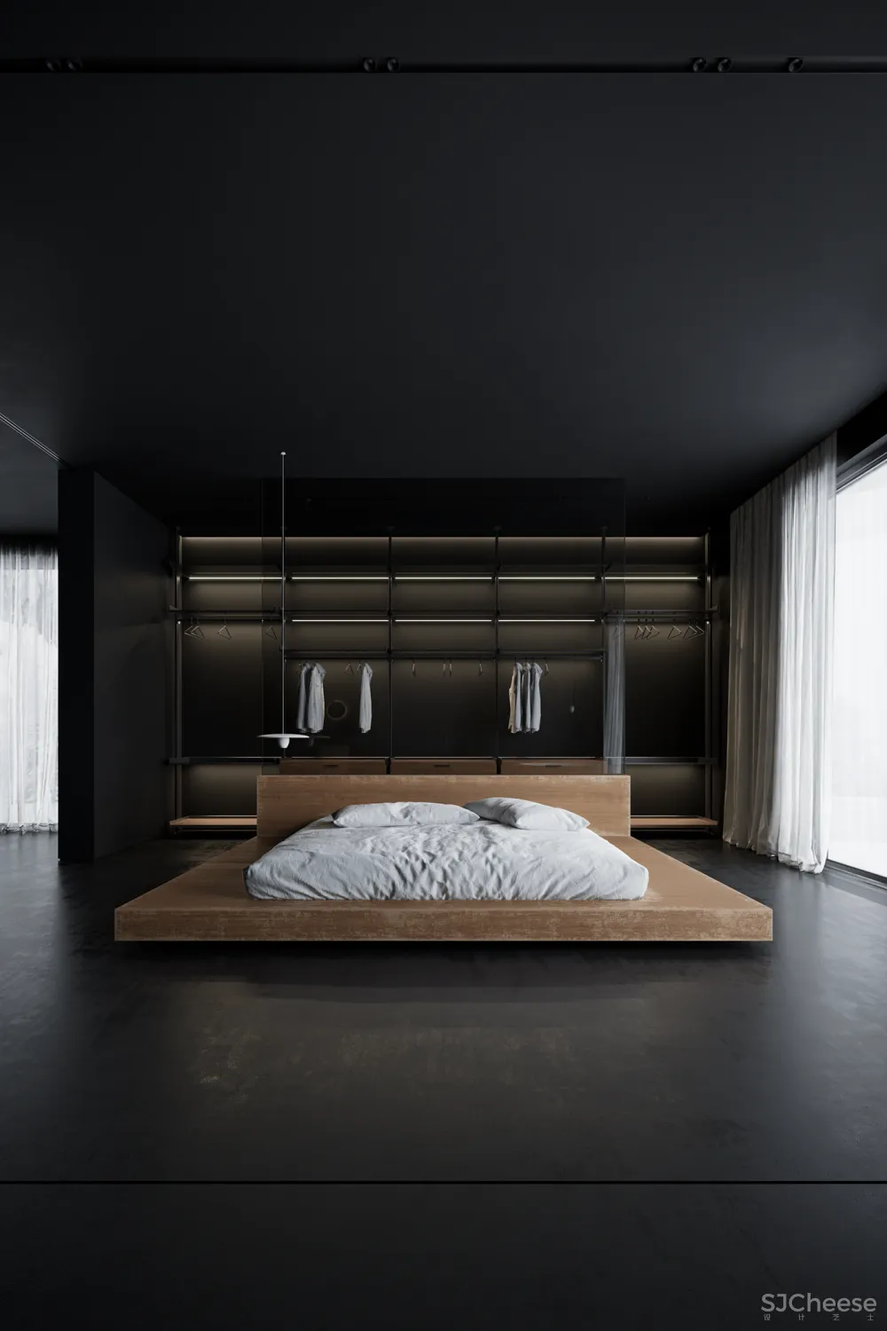 270㎡黑色空间,高级迷人!