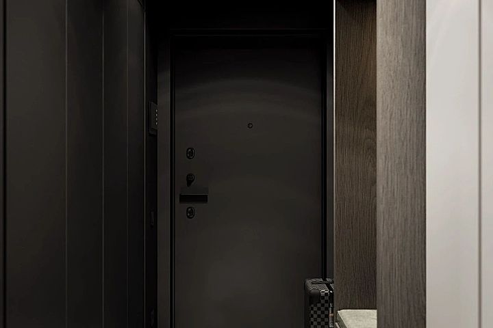 105㎡深色极简,美出新高度!