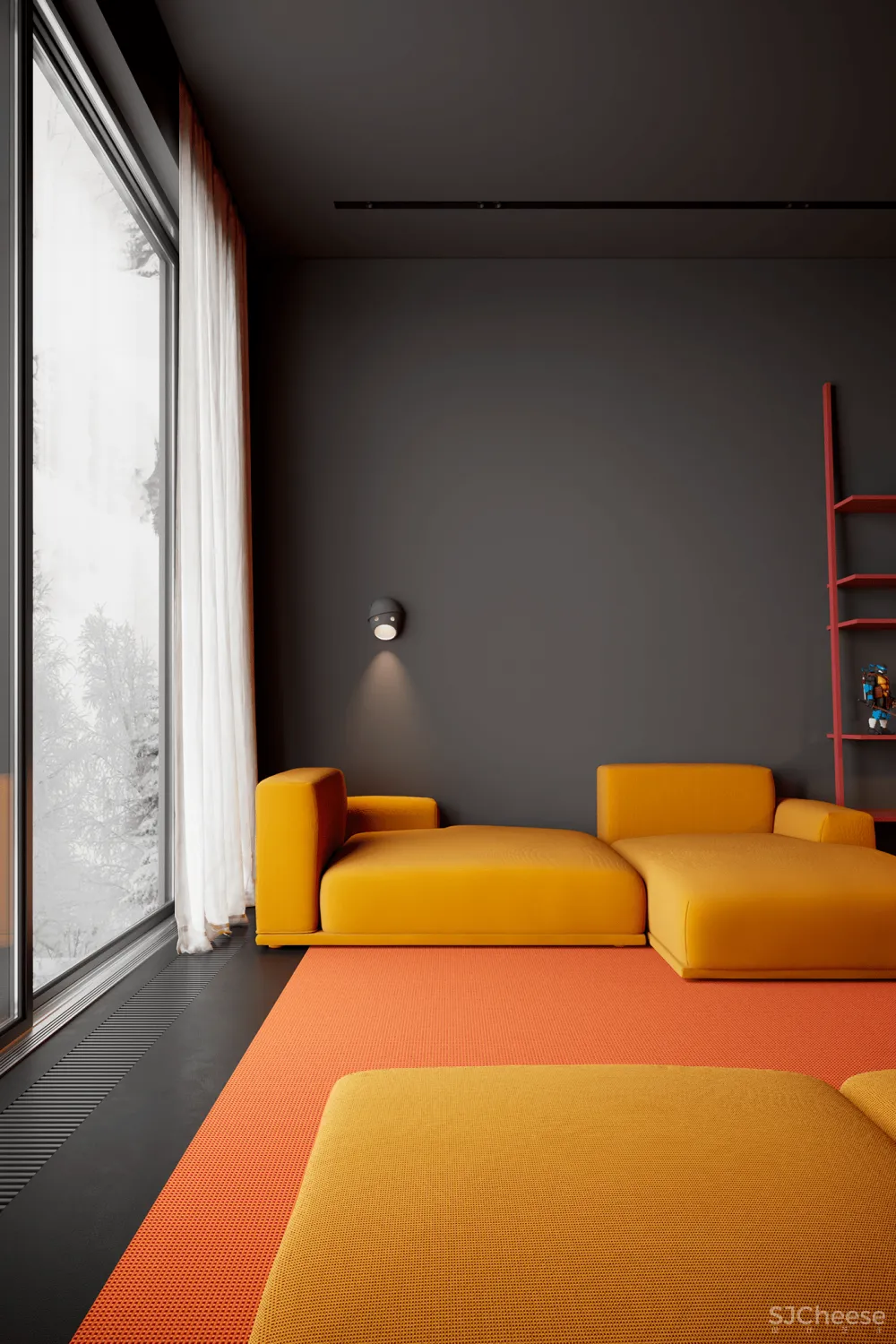 270㎡黑色空间,高级迷人!