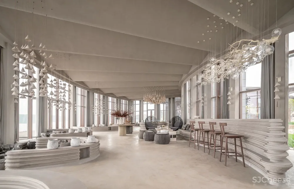 布鲁盟设计丨力高大港·樾澜山生活体验馆:当代设计与“文化自信”