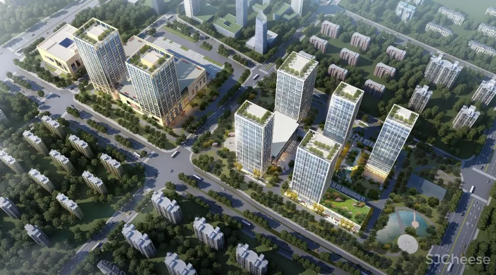 如墨设计|创意美学玩转空中Loft办公样板