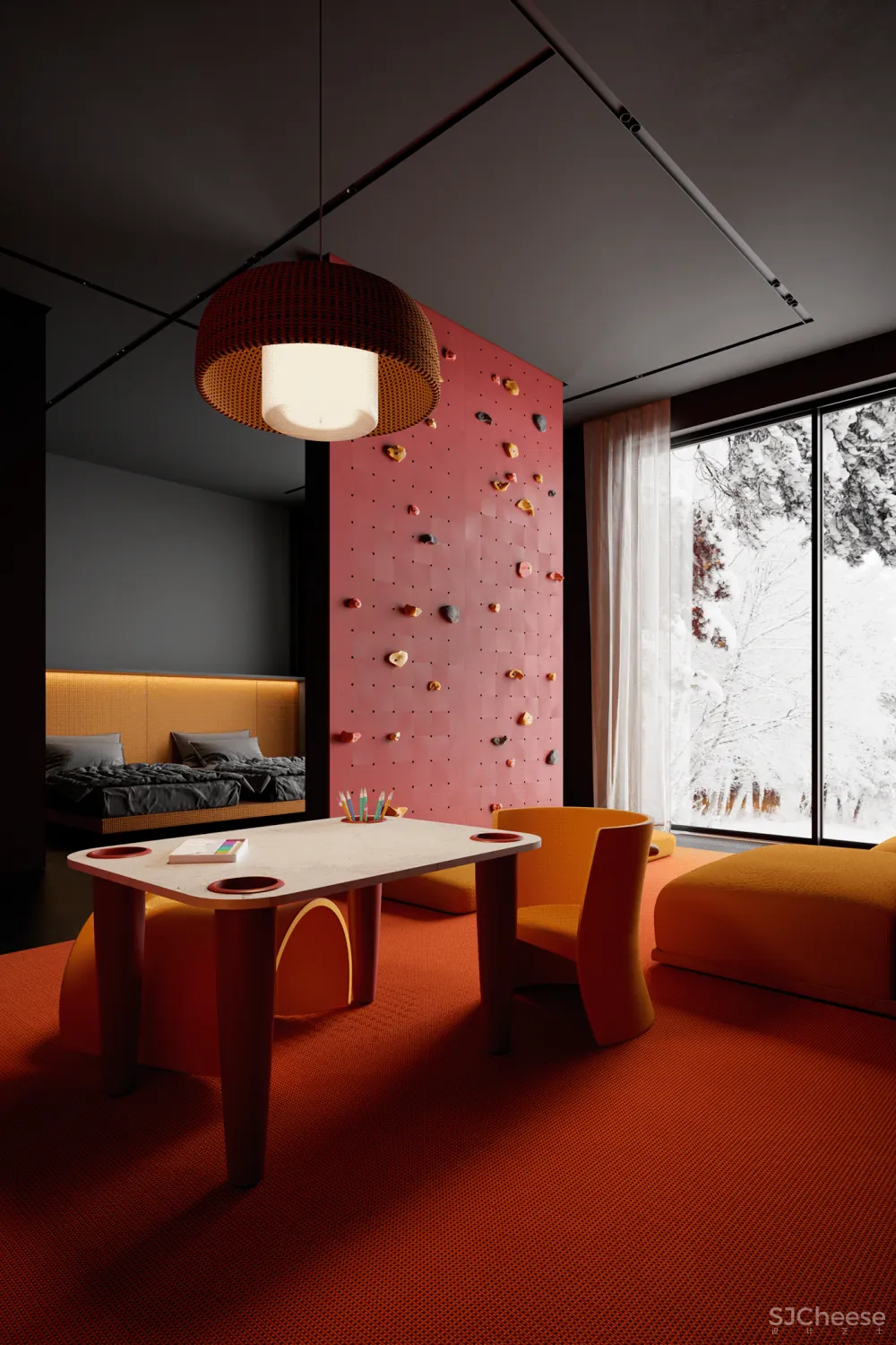 270㎡黑色空间,高级迷人!