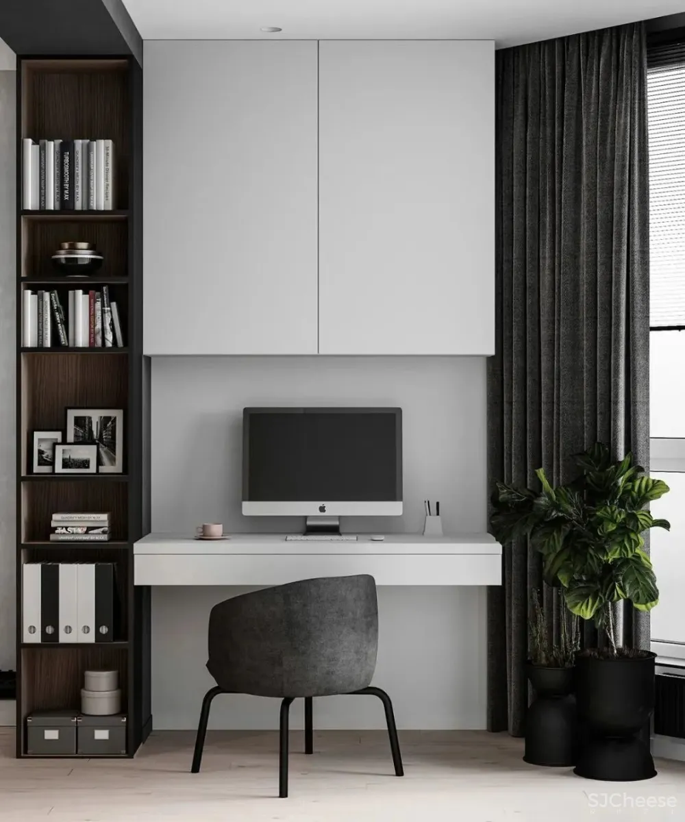 75㎡公寓设计，小空间大视野！ Nastia Perchyk