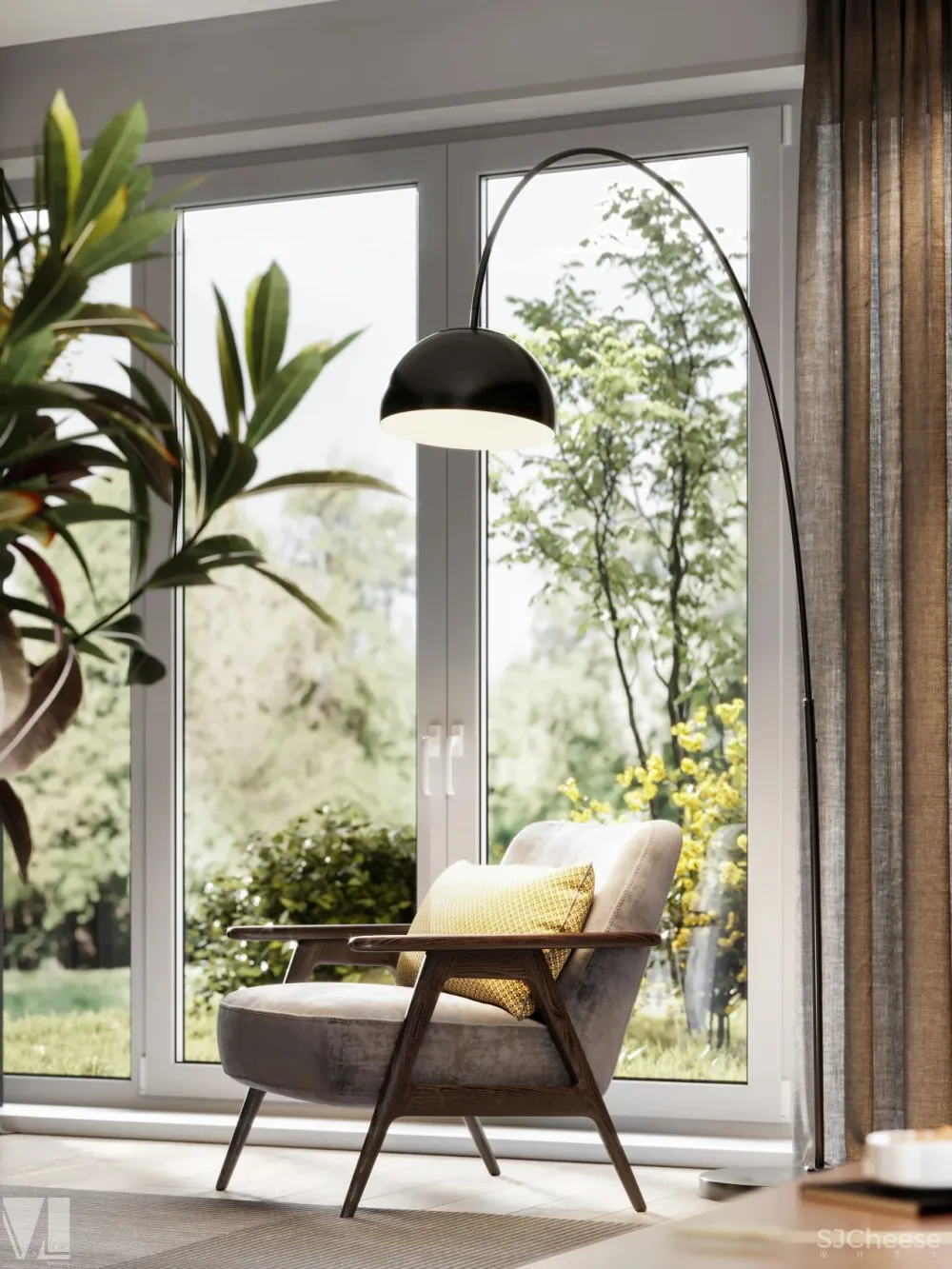 Vizline新作|独栋别墅设计,现代轻奢的高级既视感