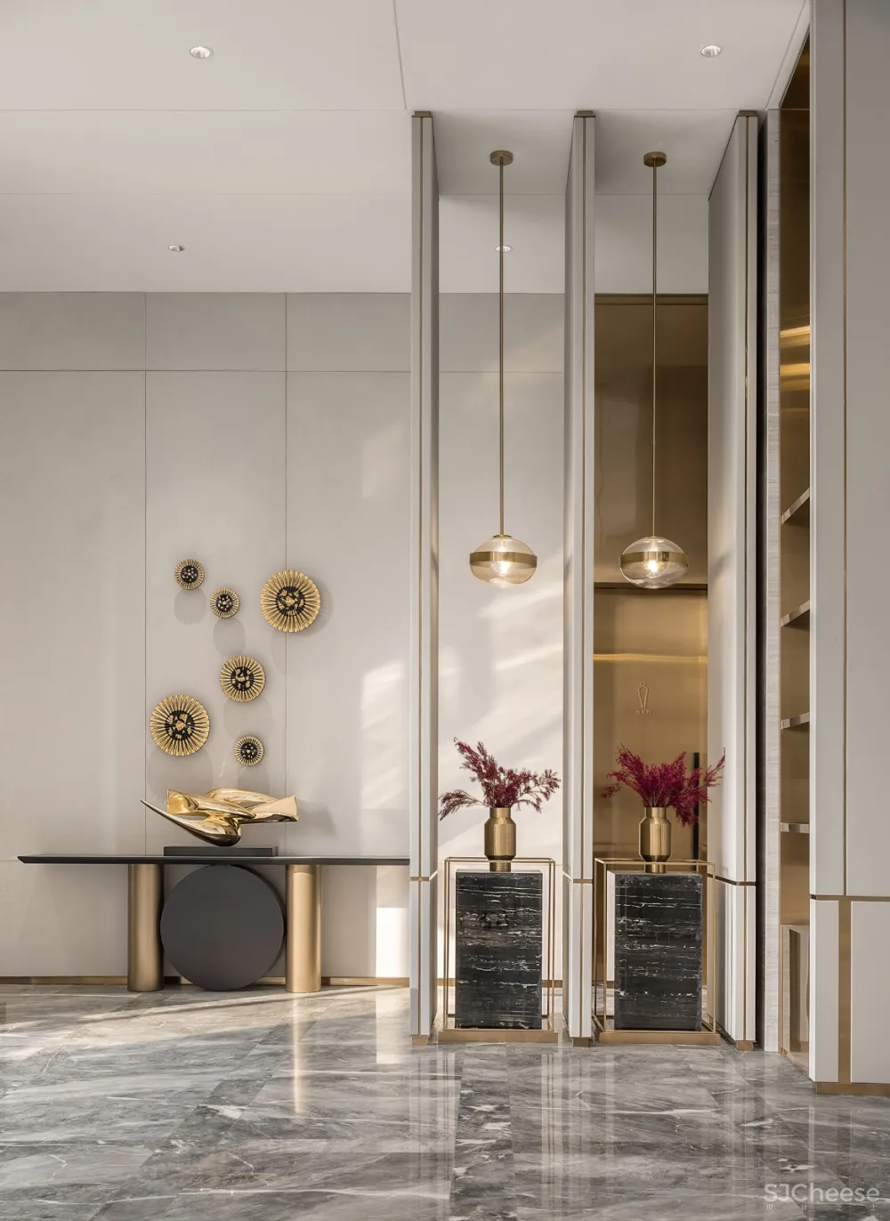 TT 新作 | 金色光华 向光生长 — 西安香榭汇沣营销会所