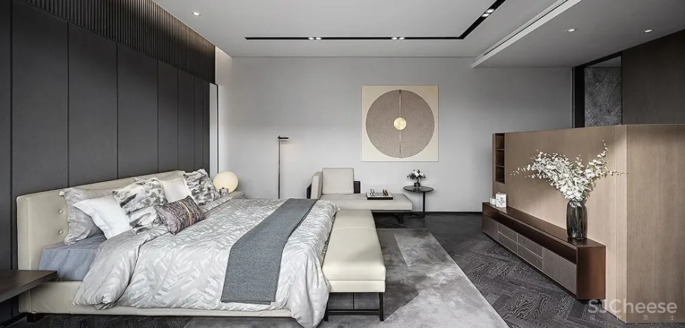 纯净而内敛，大隐于日光的莫兰迪美宅