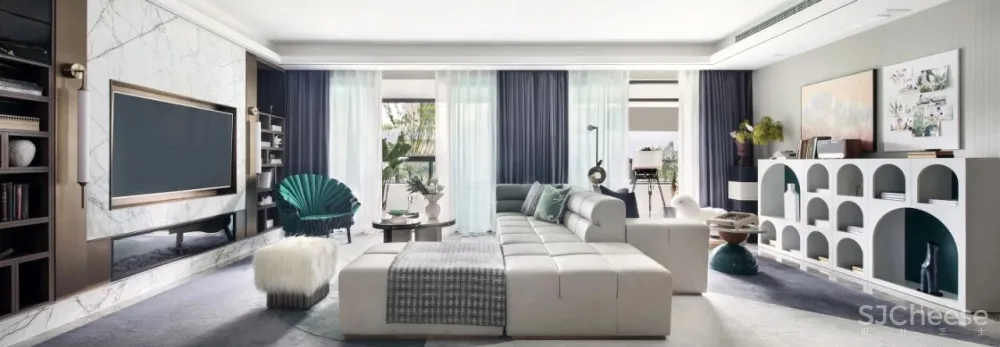 杭州万科这 2 套样板间，自由大胆打造潮流「玩家」