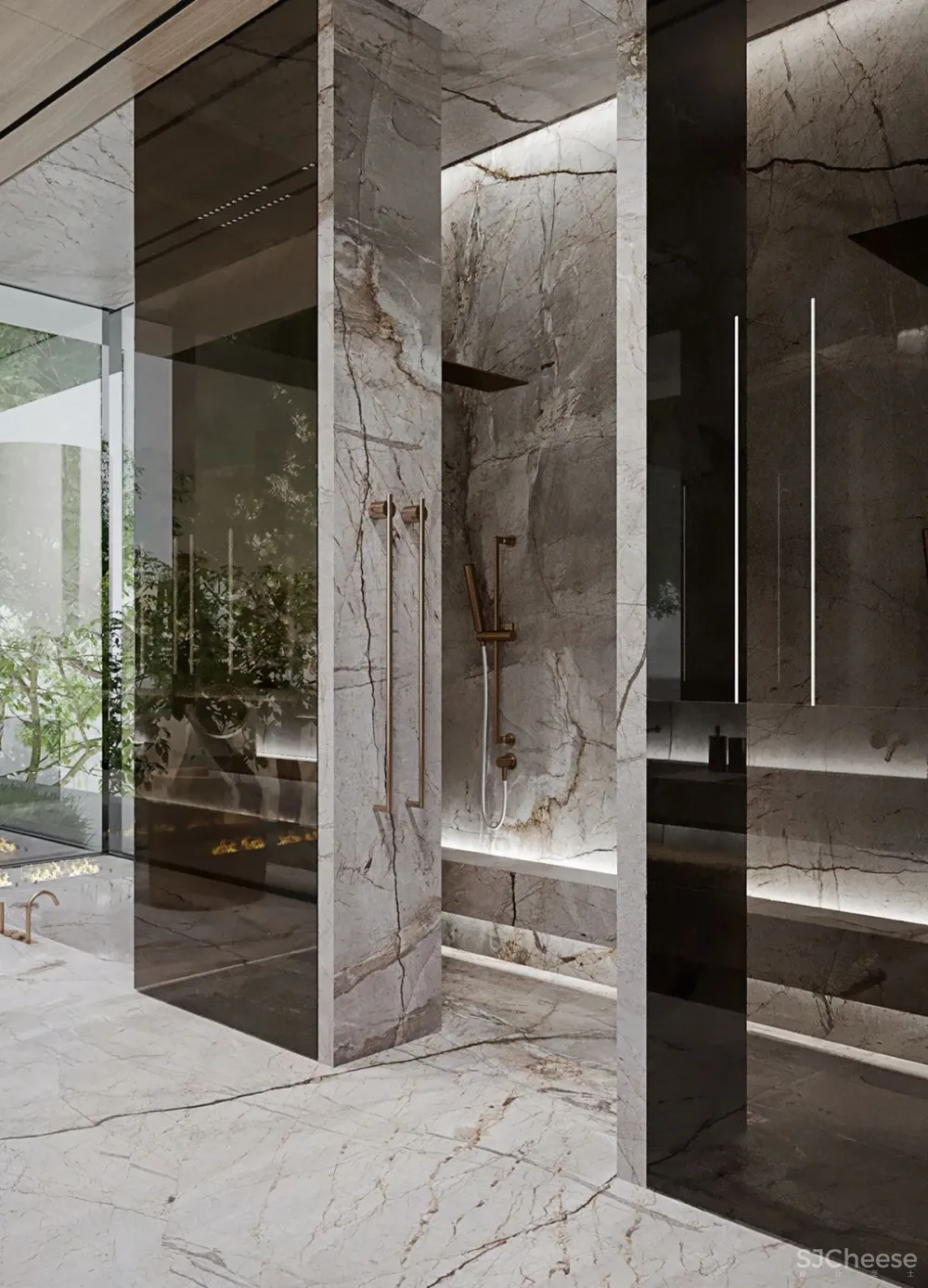 Modern Luxury Country House With Skylights - A_yyth