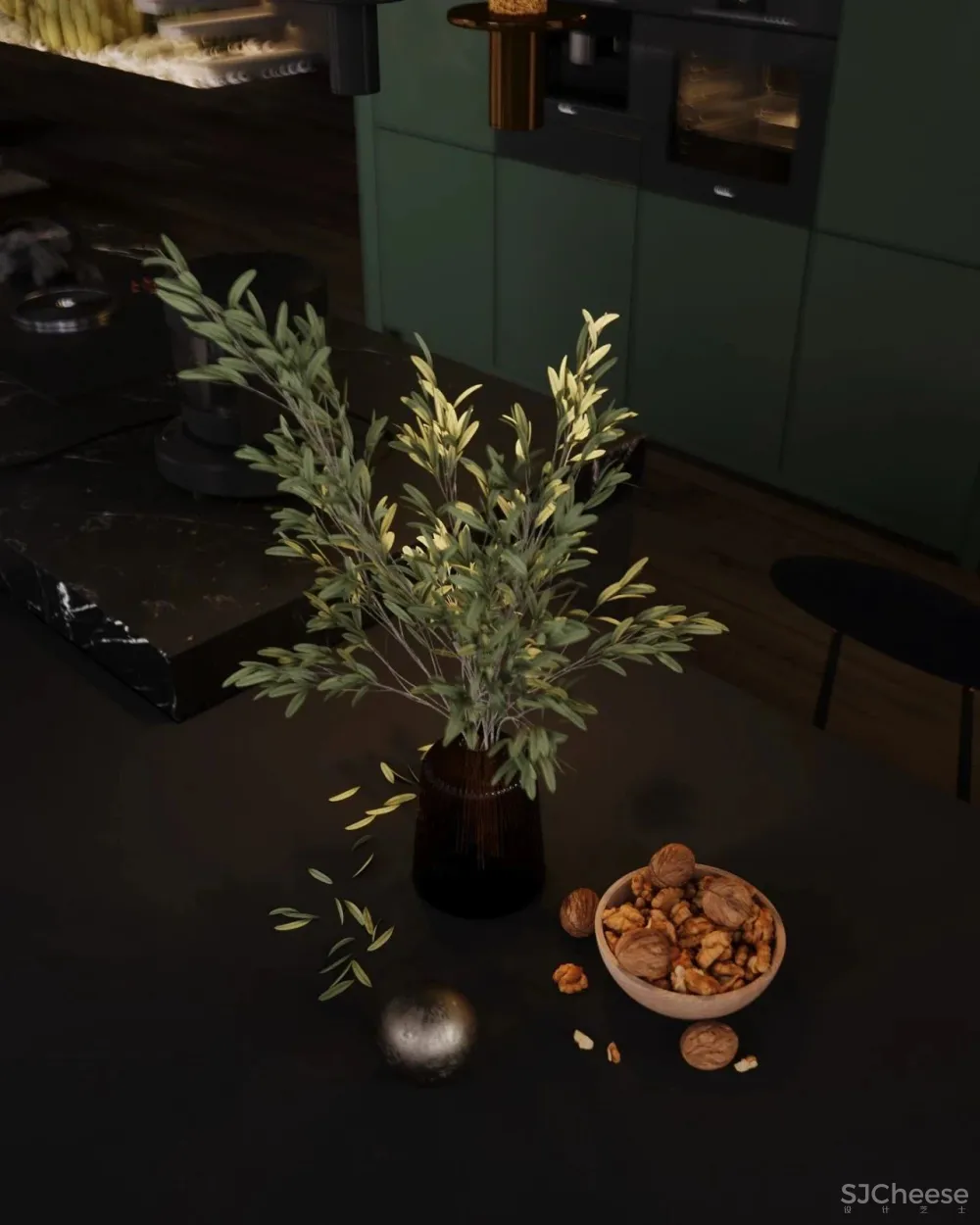 250㎡高级黑别墅，满满的高级感！