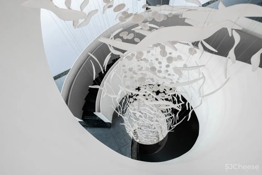 飞视新作 「 浩瀚空蒙 、轻盈通透」融创上海映红桥展示中心