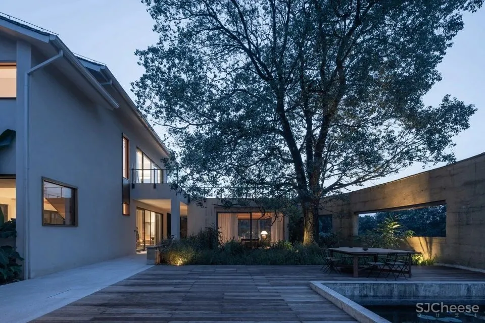 稻田里的农舍 自带烟火温度的家