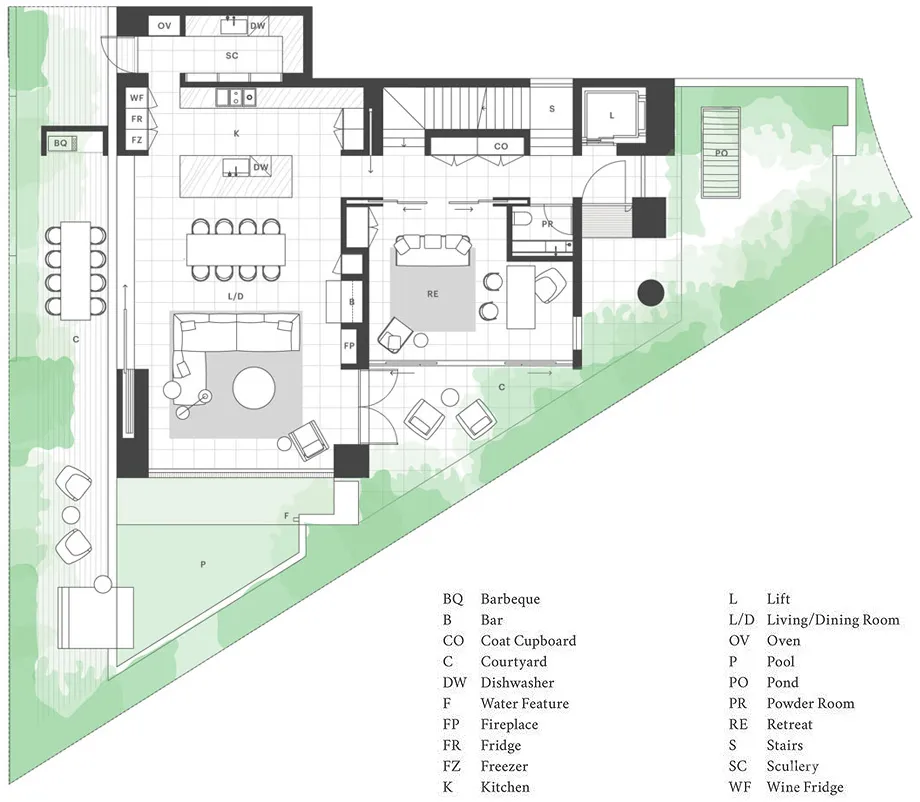 小而美的公寓楼,简约又有细节,这才叫高级!