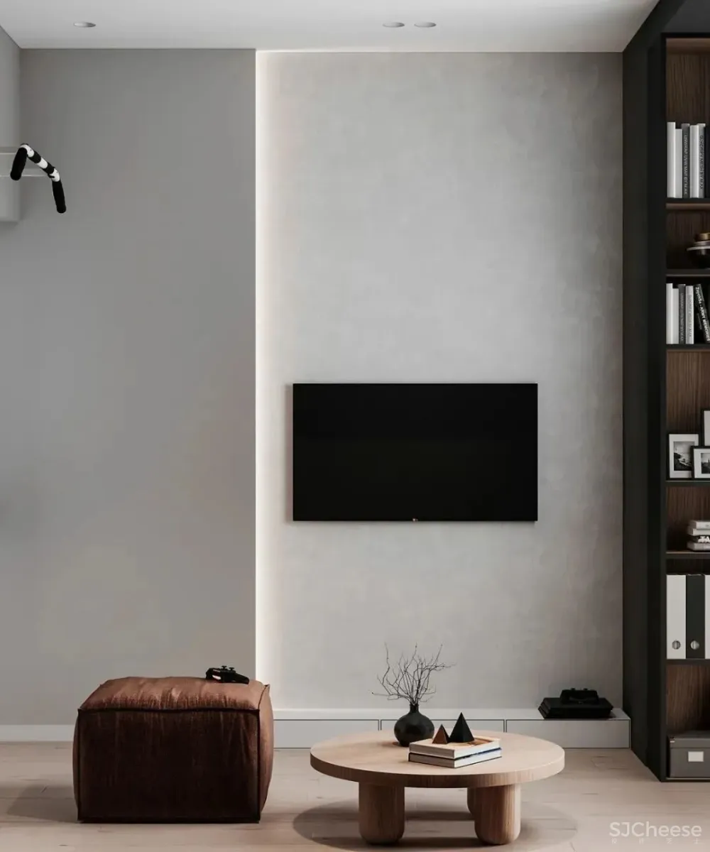 75㎡公寓设计，小空间大视野！ Nastia Perchyk