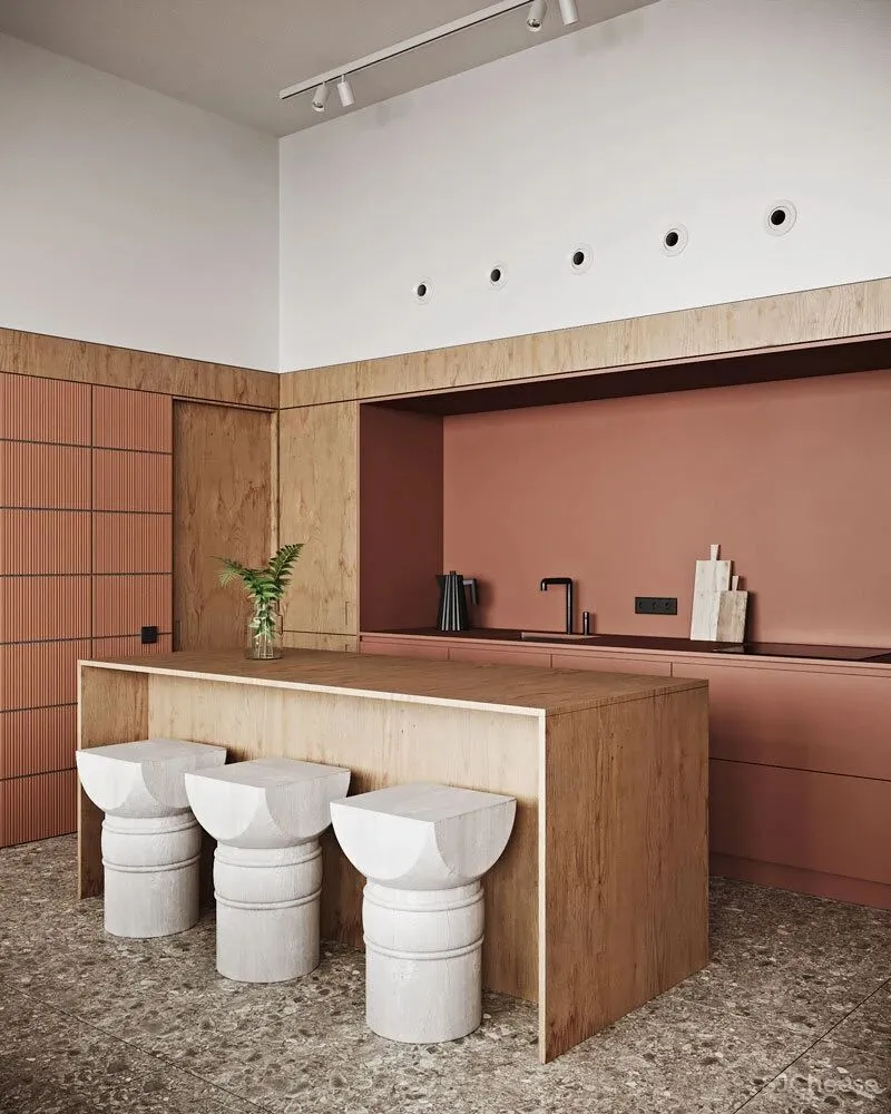 116m² 私宅,简约风格下,却有着强大的收纳空间