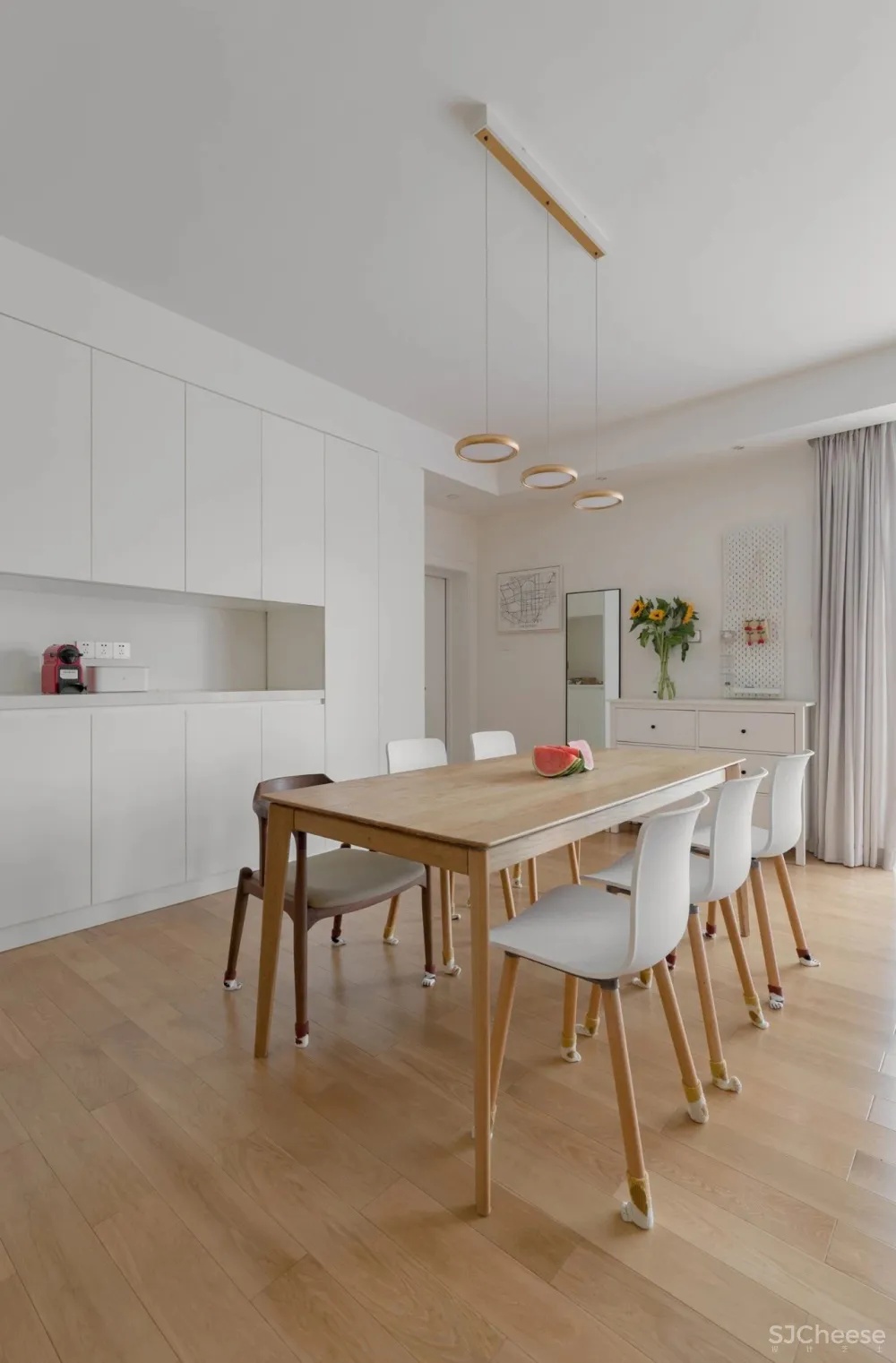 漾设计新作 120m²日式风格家居——风和日暄