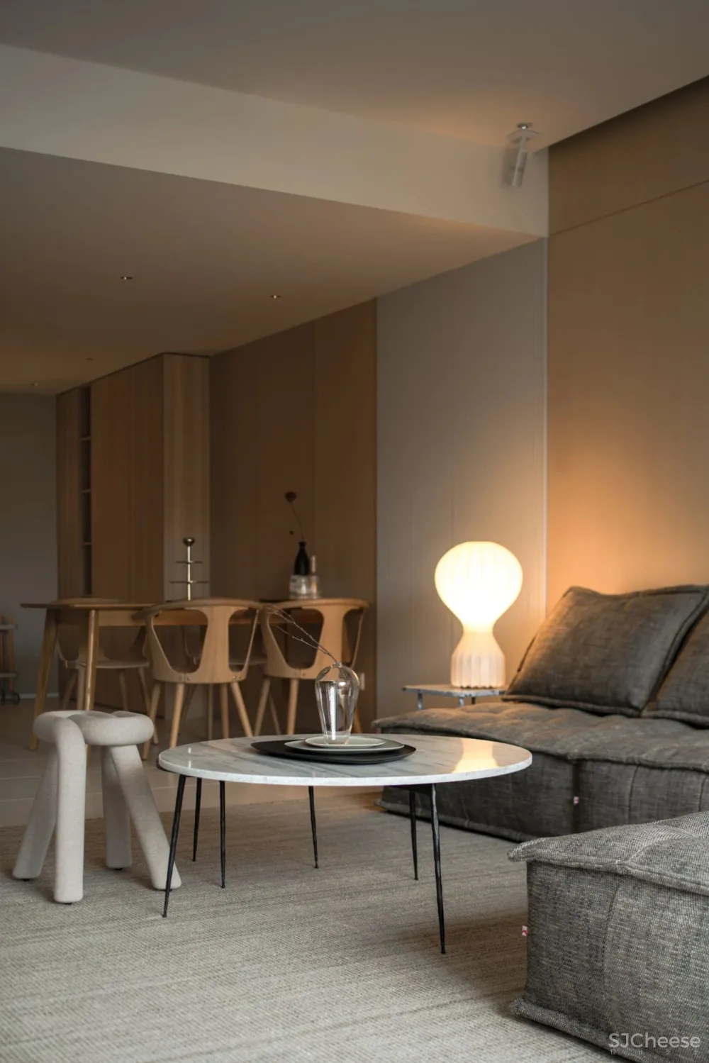 140㎡复式宅,禅意茶室 “五星级”大套房,回家就像在度假!