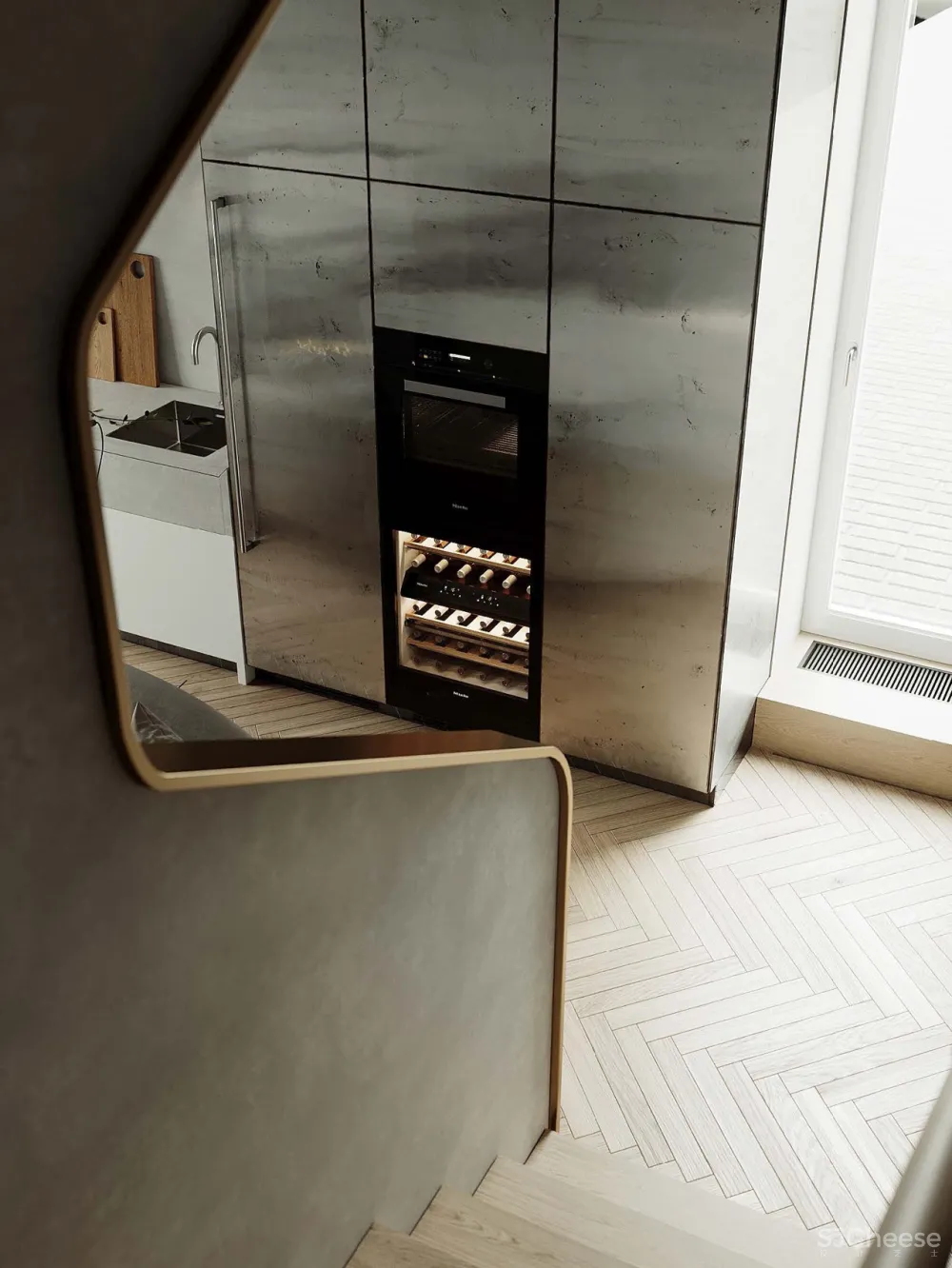 96㎡ 高级灰这样用，尽显极简之美！