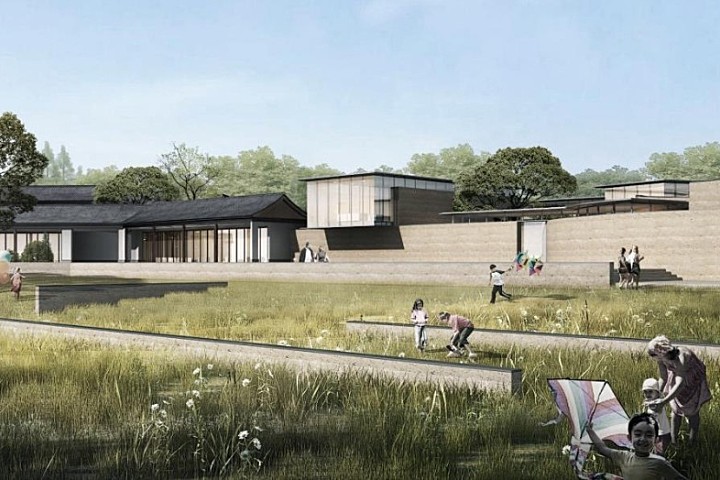 遗世桃花源,漫山林舍