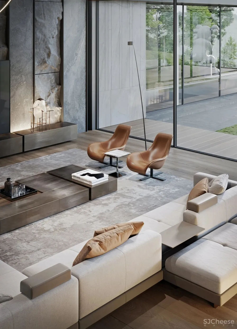 Modern Luxury Country House With Skylights - A_yyth