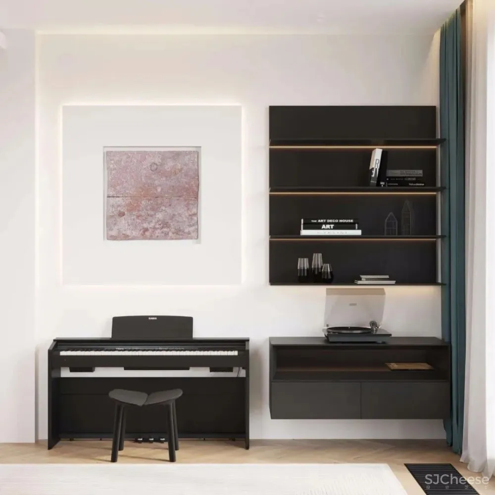 93㎡莫兰迪好宅，年轻夫妻公寓的设计范本！