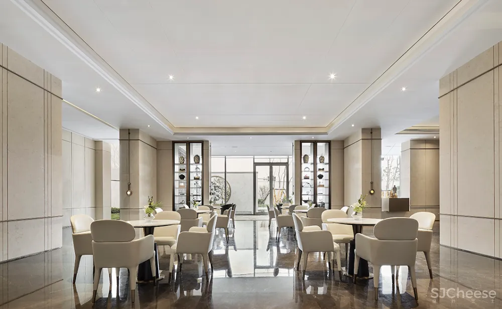 460㎡简雅售楼处,超凡脱俗的高级感 潘天寿-馥高