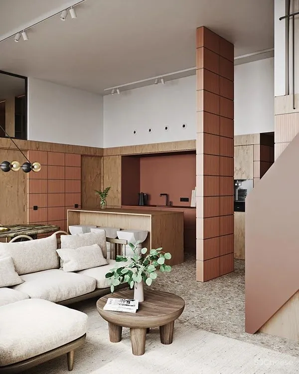 116m² 私宅,简约风格下,却有着强大的收纳空间