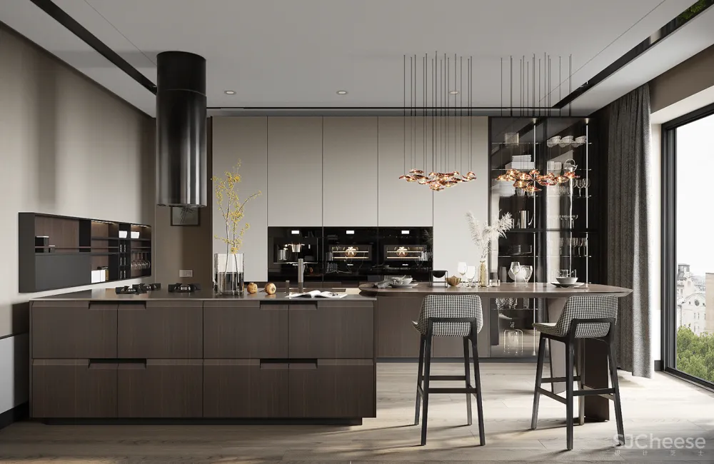 86.9㎡现代家居，别具魅力的空间设计！