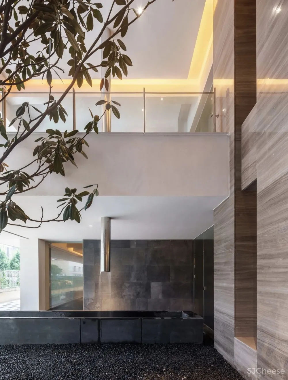 空间等级与层次的边界营造 边界空间设计