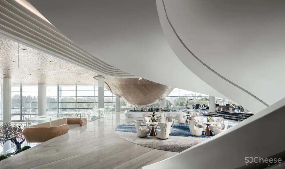 金茂青岛售楼处:创新一座岛 赛瑞迪普空间设计