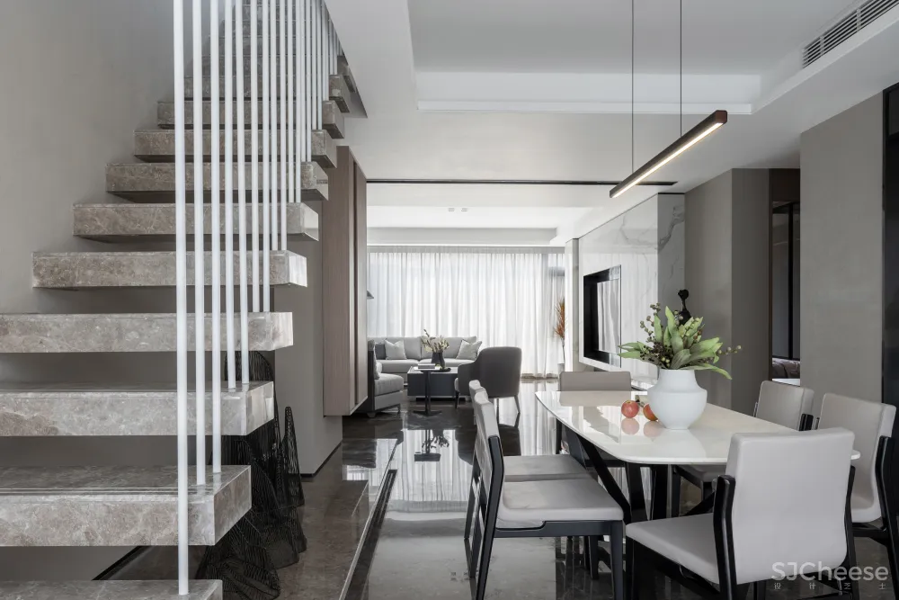 300㎡河畔大平层，现代生活的诗意栖居！