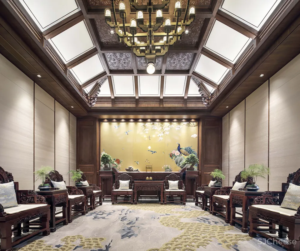 1000㎡经典中式大宅,移步换景,雅韵清风!