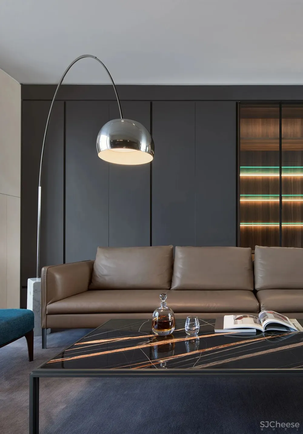 JANMEI 黄洁新 540㎡ 顶层复式,一家人将生活过成了极简诗意