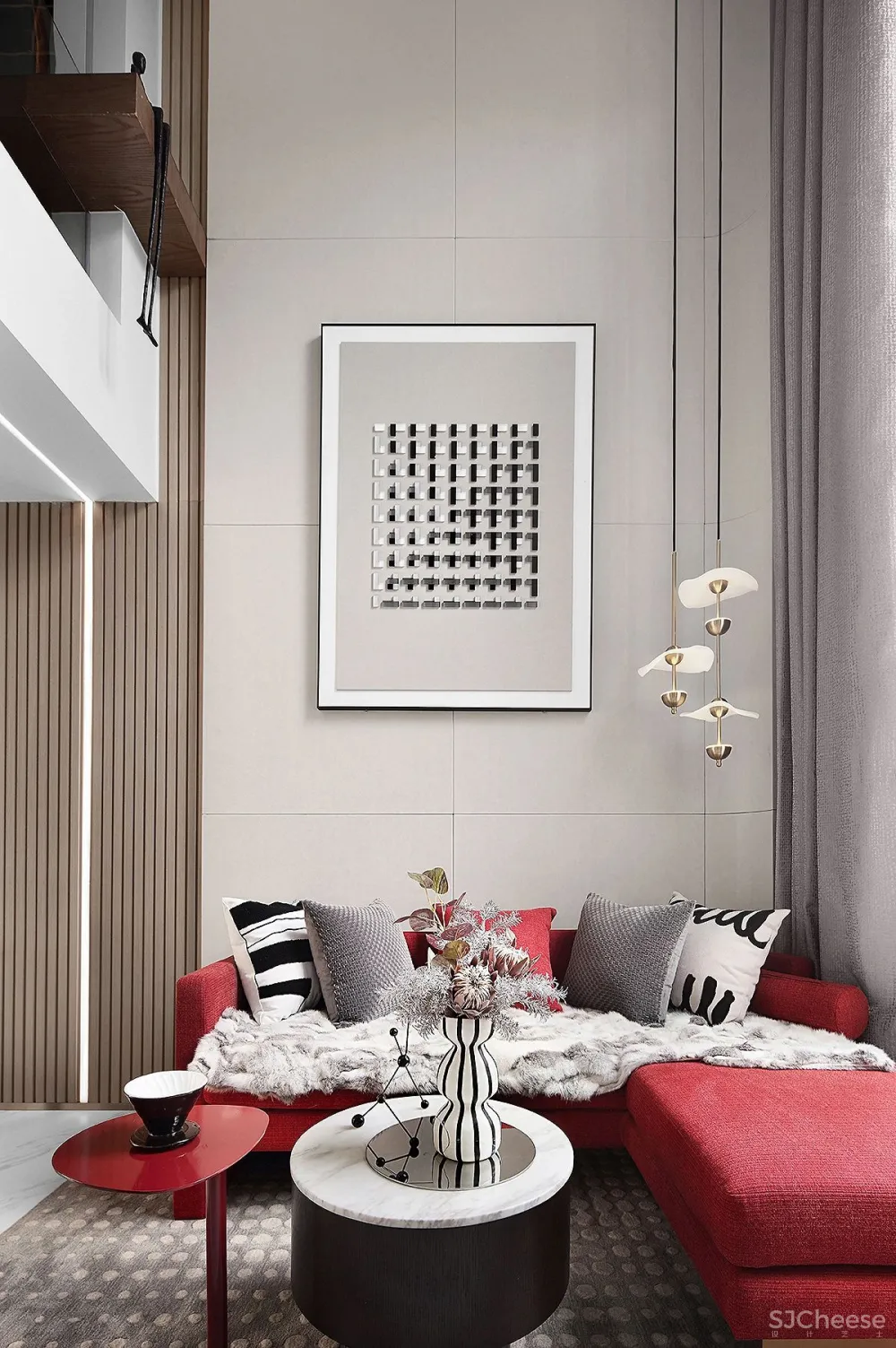 60㎡摩登格调之居，实力诠释高定艺术！