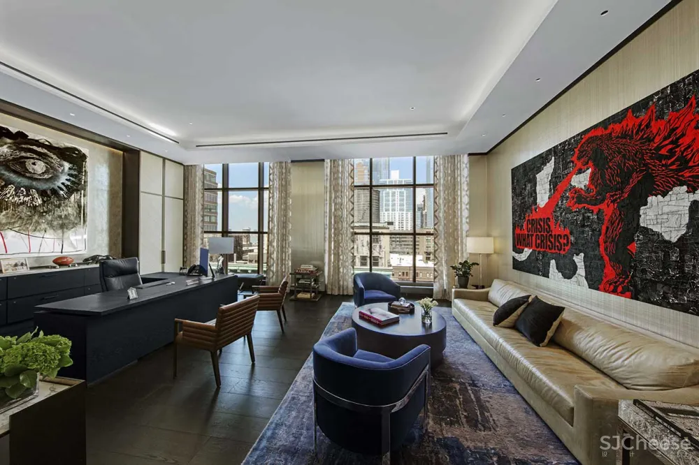 身价10亿美金Jay Z新办公室曝光,不拼颜值拼艺术品,有钱人的世界我不懂