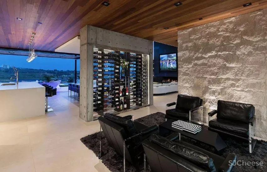 精品大气格调宅!加州现代异材质泳池别墅