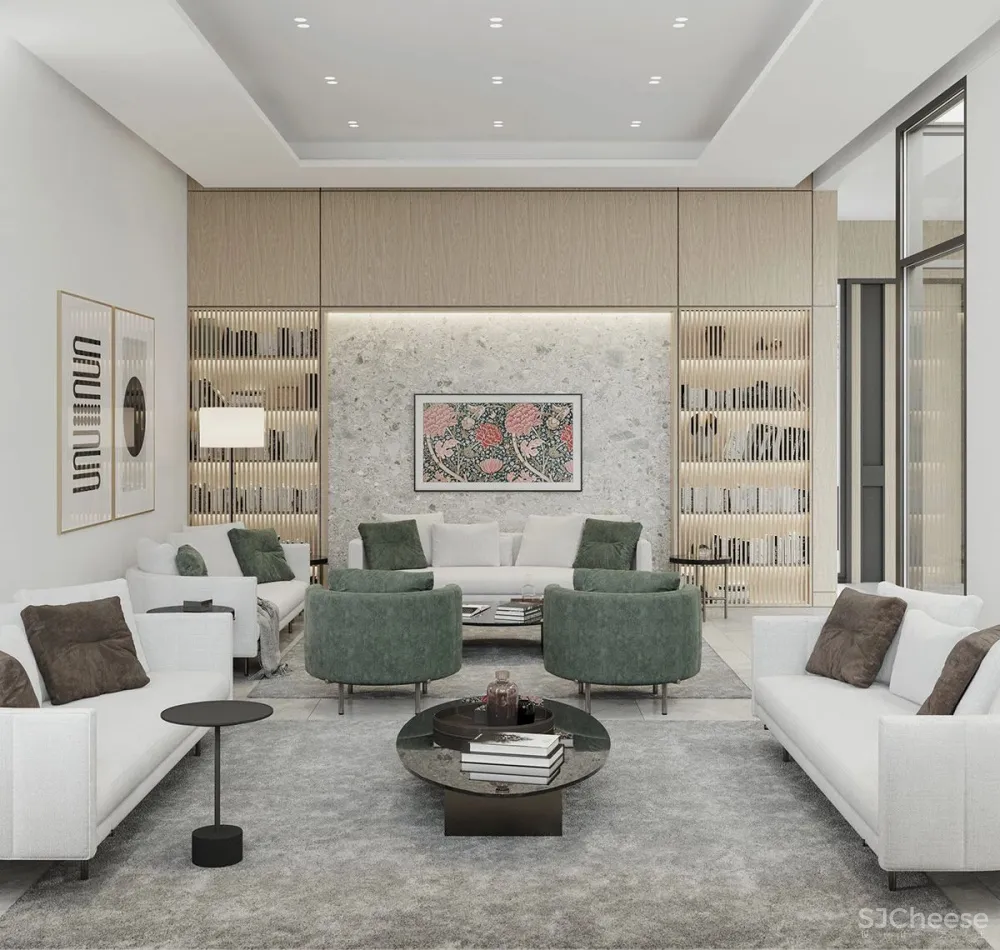 迪拜现代住宅,惬意休闲!