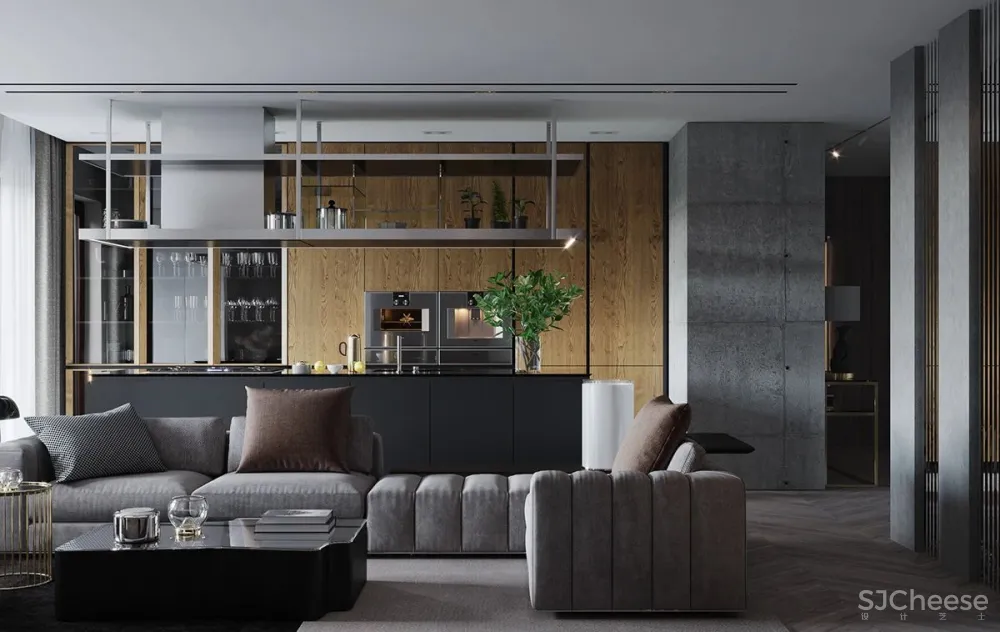 现代轻奢:简约高级灰,轻奢有度!