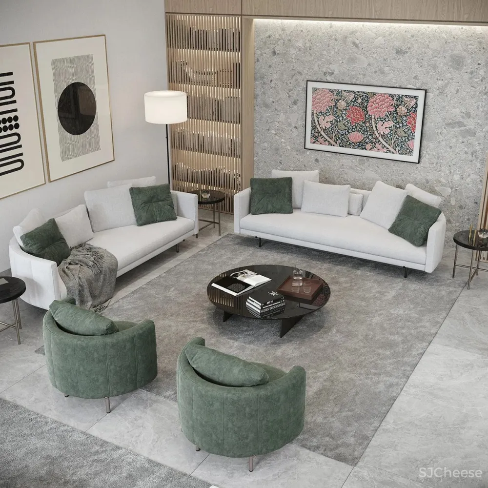 迪拜现代住宅,惬意休闲!