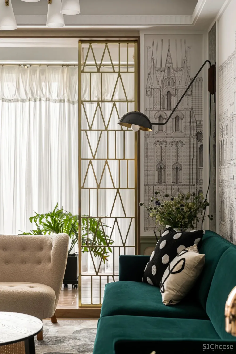 黄铜 藤编，优雅艺术的复古格调 花漾美作