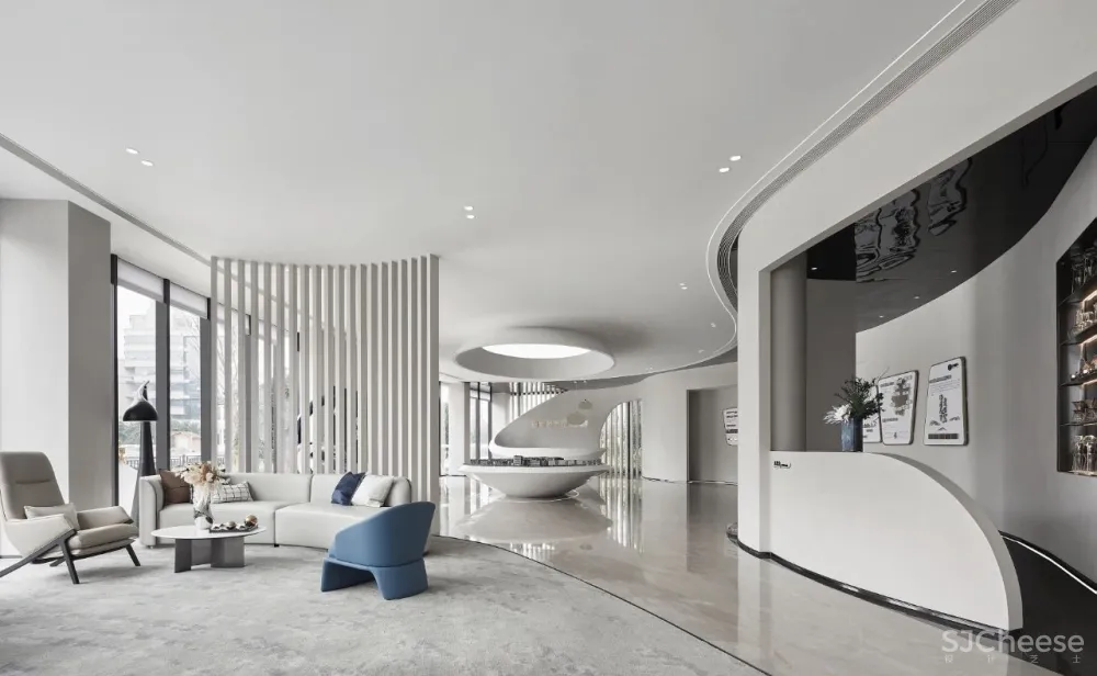 EH DESIGN 空间 自然一瞬成永恒 翰林府-翰文府销售展示中心