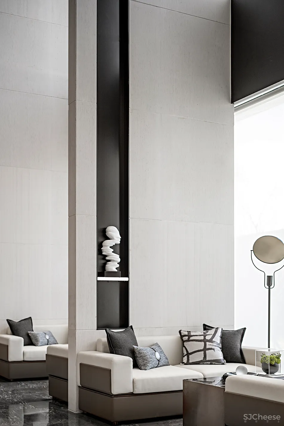 吴文粒:900㎡简约格调,探寻沉静的艺术!