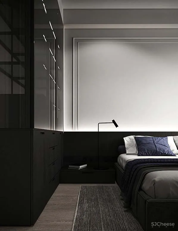 86㎡ 一室一厅，主卧空间这样布局宽敞又大气！