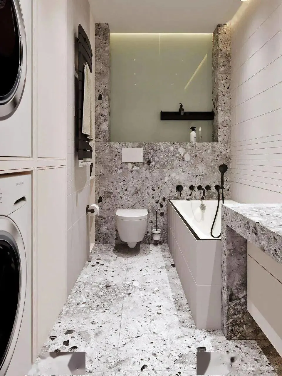 112㎡简美现代风格公寓设计赏析 Lauri Brothers