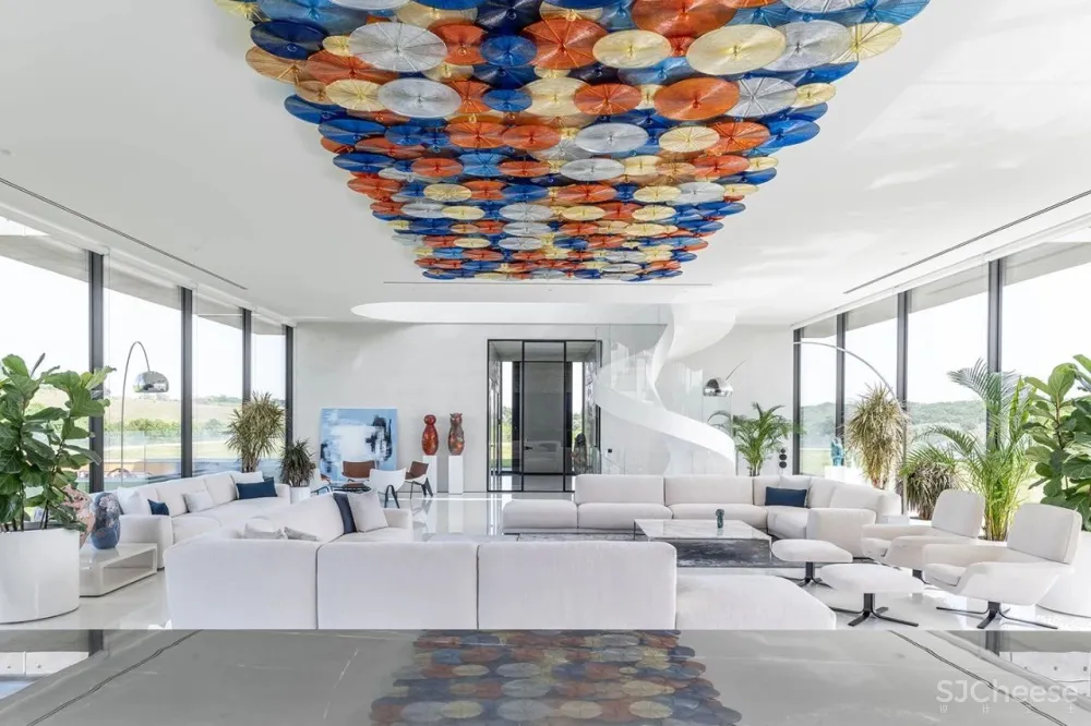 5000㎡极简奢宅,致敬安藤忠雄!